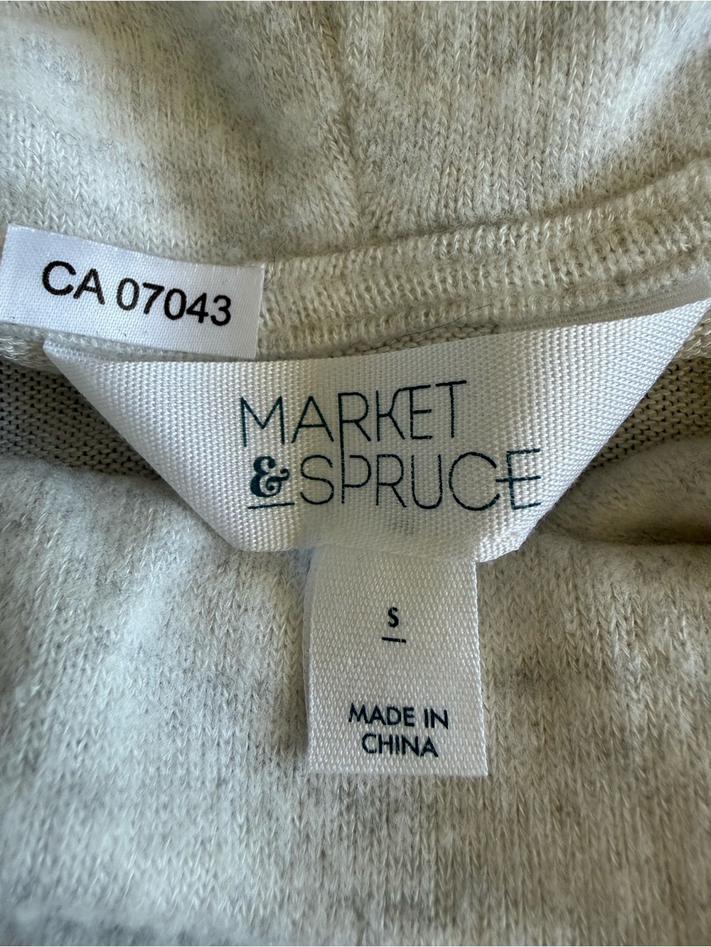 Market & Spruce Soft Cream Knit Pullover - Picture 2 of 4